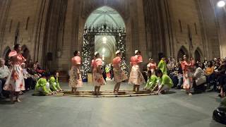 Fast Tinikling Filipino Folk Dance in Pennsylvania USA Cathedral of Learning Open House [upl. by Akim130]