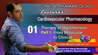 Cardiovascular Pharmacology Ar  01  Therapy of hypertension [upl. by Ela]