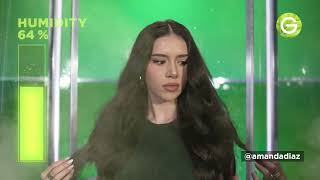 Garnier Fructis Sleek Shine Amanda Diaz Hair Ad 15s [upl. by Aleekat222]