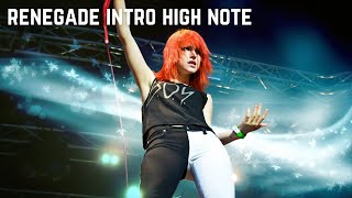 Renegade Intro High Note Compilation [upl. by Thier738]