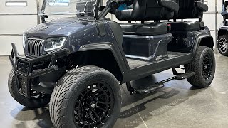 EVOLUTION D5 Maverick Lithium Electric Golf Cart WALK AROUND CUSTOMIZED [upl. by Keeryt]