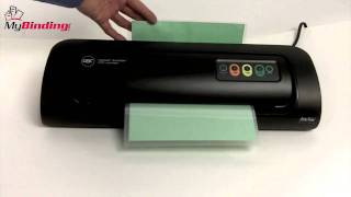 GBC HeatSeal H320 Pouch Laminator Demo Video [upl. by Aihsi]