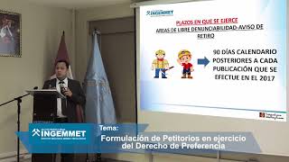 Formulación de petitorios en ejercicio del Derecho de Preferencia [upl. by Erek]