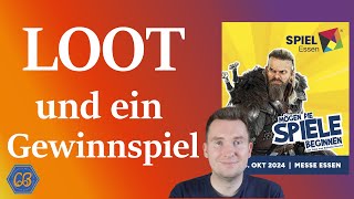 SPIEL Essen Rückblick 2024  Teil 1  Was habe ich mitgenommen oder LOOT  Gewinnspiel [upl. by Yelhak243]