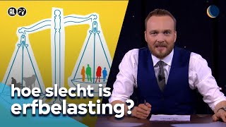 Moet erfbelasting omhoog  De Avondshow met Arjen Lubach S6 [upl. by Acnaib]