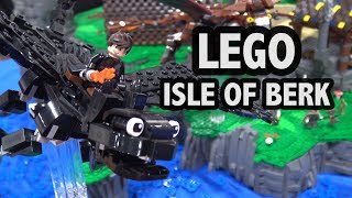 LEGO How to Train Your Dragon Island  Philly Brick Fest 2018 [upl. by Veronika17]