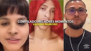 10 MINUTOS DOS MELHORES MOMENTOS DO VAI DAR NAMORO 😳😂 [upl. by Albertina]