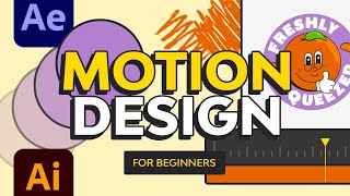 Motion Design for Beginners  Illustrator amp After Effects Animation Tutorial [upl. by Imelda723]