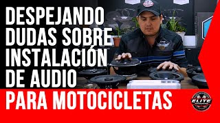 Despejando todas tus dudas sobre la instalacion de audio para motocicletas [upl. by Heall287]