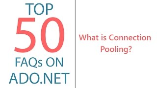 What Is Connection Pooling [upl. by Yrrem]