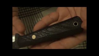 knifemaking Kephart knife  my way [upl. by Enelra]