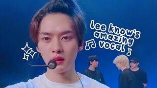 lee knows amazing vocal [upl. by Luht]