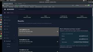 5 Information Gathering Reconnaissance  Hunting Breached Credentials with DeHashed [upl. by Eniroc]