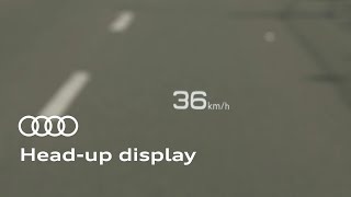 Discover your Audi’s headup display [upl. by Emily]