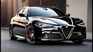 FIRST LOOK  2025 Alfa Romeo Giulia Quadrifoglio Official Reveal  Details Interior amp Exterior [upl. by Ynnattirb]