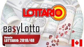 LOTTARIO winning numbers 1 Dec 2018 [upl. by Toni]