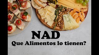 NAD en que alimentos se encuentra NMN [upl. by Ailisab]