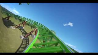 Alpine  Intamin LSM Launched Terrain Coaster  Planet Coaster [upl. by Airual]