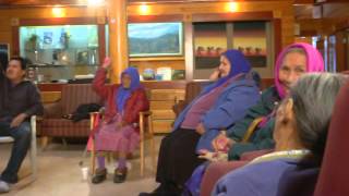 Elders Exercise Group in Behchoko [upl. by Ahsineg]