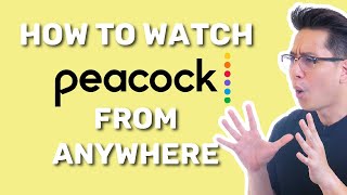 Peacock  FREE streaming service how to watch it outside US [upl. by Meng]