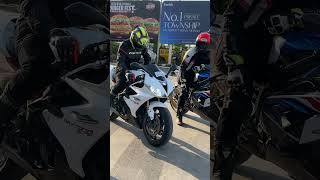 Fearless BMW S1000R amp Daytona Exhaust Sound Showdown worldsbk Shorts [upl. by Anisamoht]