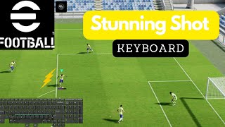 Stunning Shot Tutorial  Keyboard Controls  efootball 2023  PC [upl. by Jacquie]