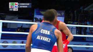 Mens Light 60kg  Final  Robson CONCEICAO BRA vs Lazaro ESTRADA CUB [upl. by Indira]