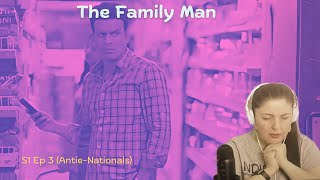 The Family Man S1 Ep 3 Reaction Manoj Bajpayee [upl. by Aihsoj21]