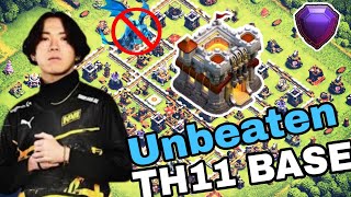 NEW BEST TH11 WAR BASE  LINK 2024  TH11 ANTI 1 STAR BASE 2024  TH11 BASES CLASH OF CLANS [upl. by Solotsopa]