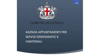 TUTORIAL prenotazione appuntamenti servizi demografici e cimiteriali [upl. by Noda623]