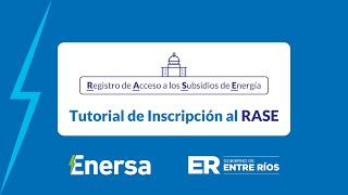 Tutorial para el Registro de Acceso a los Subsidios a la Energía RASE [upl. by Erlandson557]