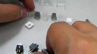 Transformers LED tactile and illuminated Push button with LED in multicap SPHSPJZSPE6MP4 [upl. by Maril118]