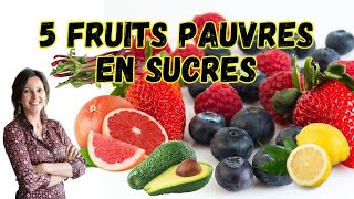 5 fruits pauvres en sucres [upl. by Htevi]