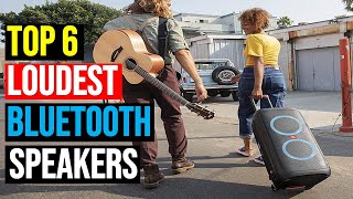 ✅ Top 6 Best Loudest Bluetooth Speakers in 2024  The Best Loudest Bluetooth Speakers  Reviews [upl. by Aiekram]