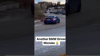 🤦🏻‍♂️🤦🏻‍♂️ bmw bmwm4 m4 f82 m3 f80 f80m3 drift drifting fail carcrashes shorts cars [upl. by Ahsaet828]