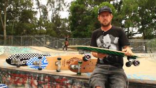 Surfing Skateboard Shortboard  Cruiser 36quot [upl. by Krell121]