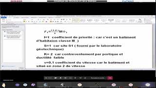 Dynamique des Structures et Calcul Sismique  4GC CENTRE  Prof Niazi 29052020 [upl. by Ramas69]