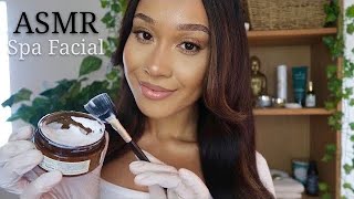 The Spa Facial 🌿 ASMR Esthetician RP Rejuvenating Skin Treatment [upl. by Aierb788]