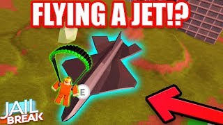 CAN YOU FLY THE JETS IN JAILBREAK  Roblox Myth busting 13 [upl. by Mansoor]