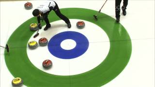 All the quarter finals action  Innsbruck 2012 Mixed Curling [upl. by Buckley697]