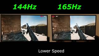 144Hz vs 165Hz  280FPS [upl. by Chabot482]