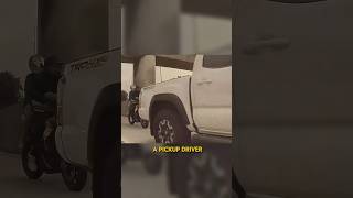 Pickup Driver Merges into HOV lane dashcam [upl. by Siddon]