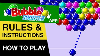 Bubble Shooter FREE Online Game Rules How to play Bubble Shooter  Bubble Shooter Gameplay [upl. by Jollanta410]