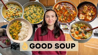 5 Cozy Soups to Get You Through the End of Winter Vegan [upl. by Siderf785]