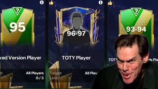 All toty exchanges from 93 to 97 in fc mobile 24 😱 fifamobile [upl. by Jehanna743]