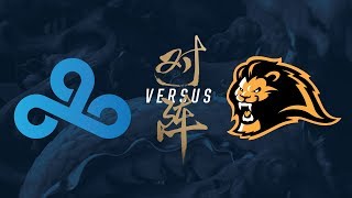 C9 vs LYN  PlayIn Elimination Game 2  2017 World Championship  Cloud9 vs Lyon Gaming [upl. by Meit]