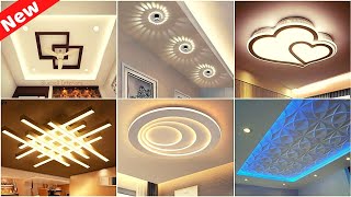 Modern false ceiling designs  Latest False ceiling designs for living room  Bedroom gypsum ceiling [upl. by Aelyak229]