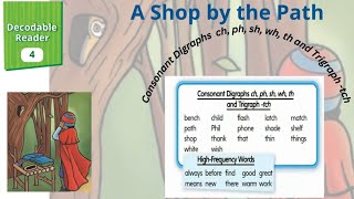 Consonant Digraphs A Shop by the Path read aloud G2 Unit 1 L4 myView Literacy [upl. by Monah]