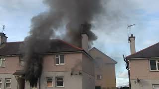 Caernarfon house fire [upl. by Apilef]