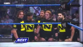 SmackDown 10Man Tag Team Match 4 November 2010 Part 1 [upl. by Elbas812]